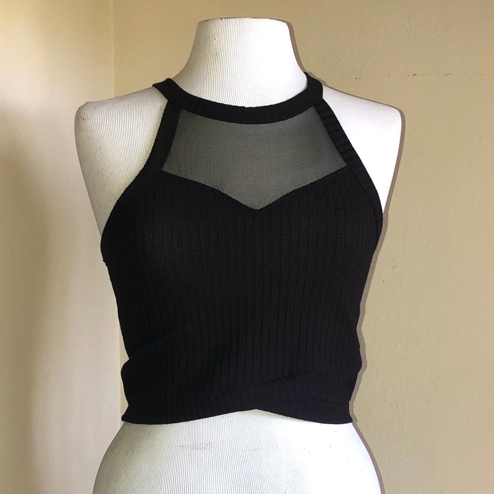 Black Crop Top
